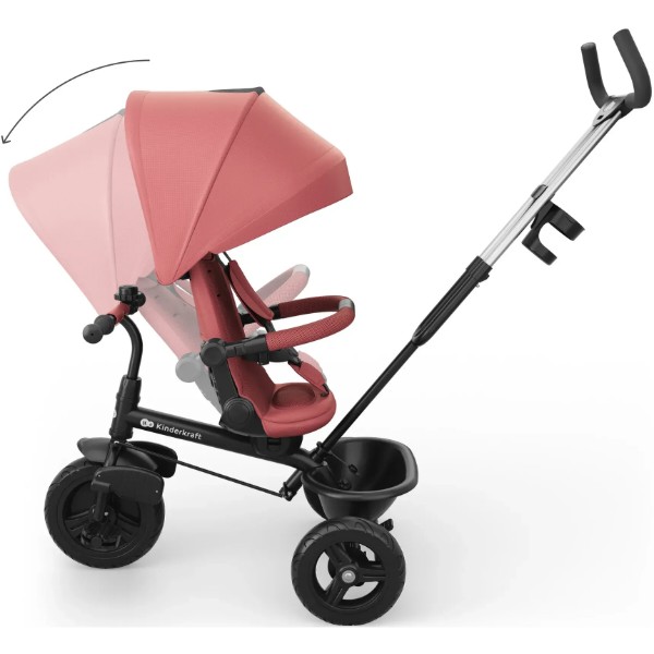 Фото - Триколісний велосипед Kinderkraft Aston 2 Plus Pink (KRASTO02PNKPL00)